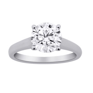 2.00 Ct Round Diamond Engagement Ring